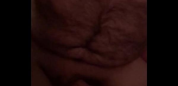  Watching my wife rub her pussy while I jack off ends with forced creampie cleanup and sucking the cum out of her fresh fucked pussy.